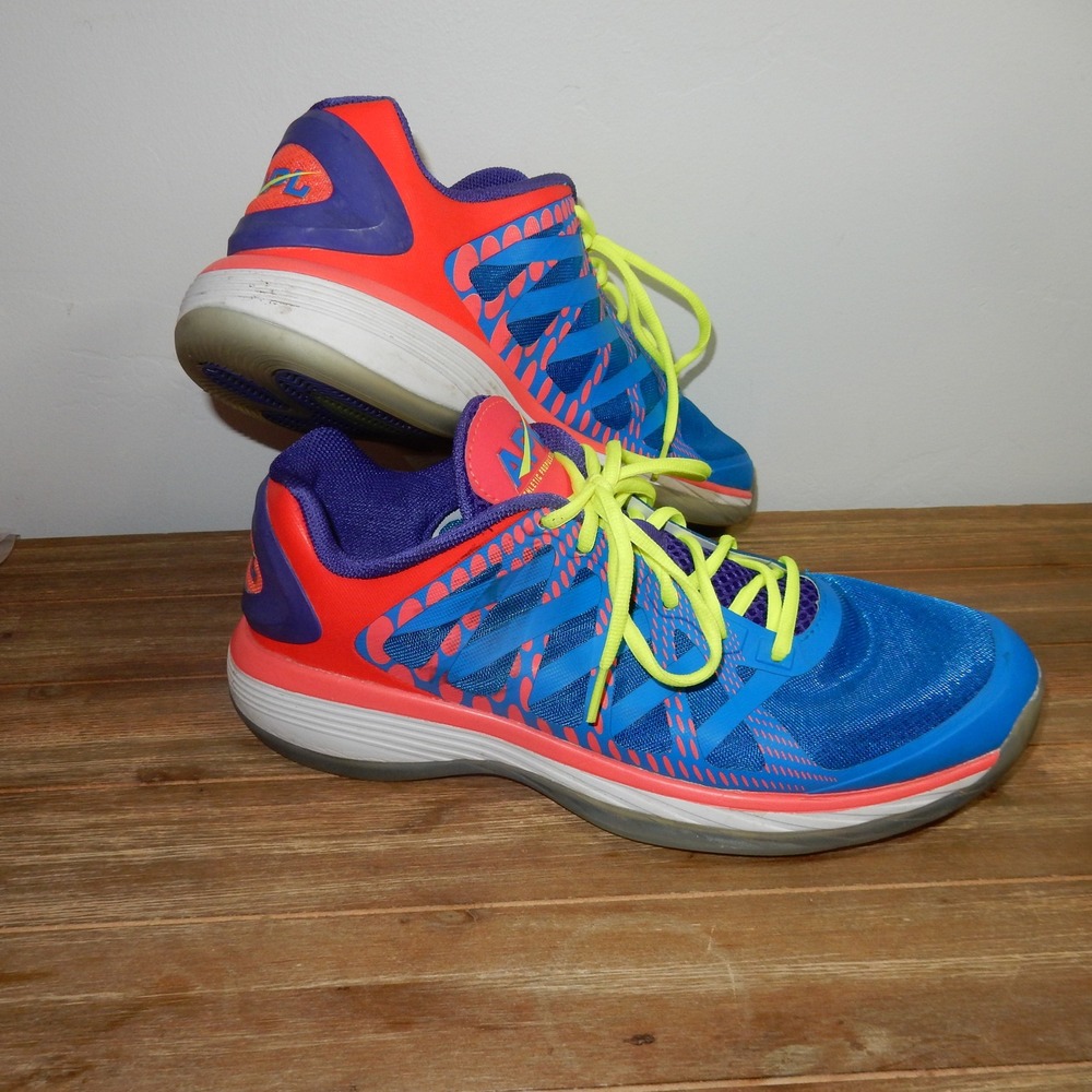 APL Athletic Propulsion Labs Vision Low Mens Shoes Blue Orange Sz 13